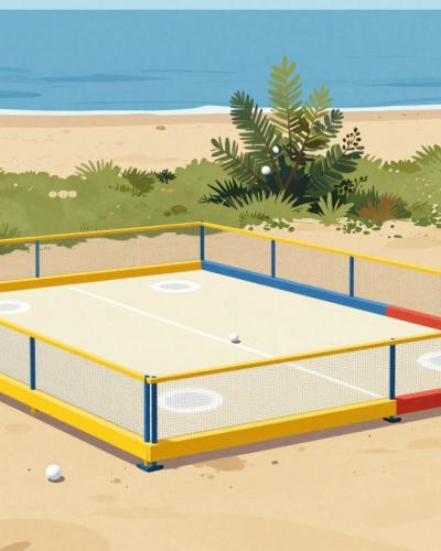 AI-generated illustration of Aqua Golf Poreč