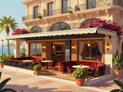 AI-generated illustration of Casino Rosalia
