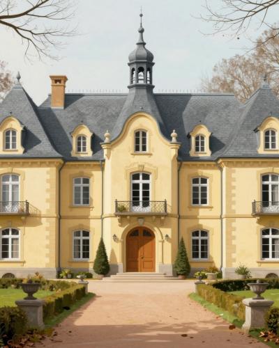 AI-generated illustration of Castle Zwilling