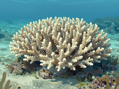 AI-generated illustration of Coral Reef of Mljet