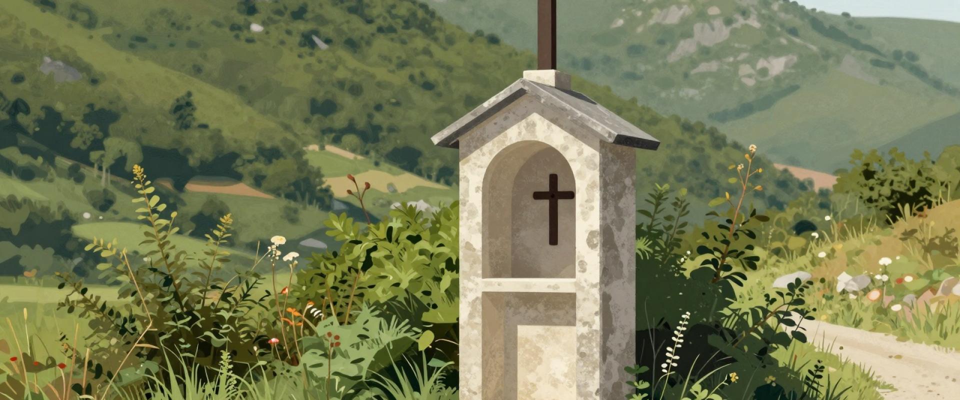 Crucifix Shrine at Strahinje Radobojsko