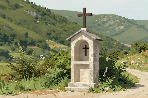 Crucifix Shrine at Strahinje Radobojsko
