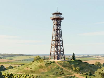 AI-generated illustration of Hill of Mađerka