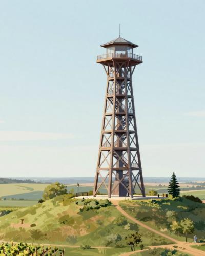 AI-generated illustration of Hill of Mađerka