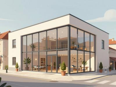 AI-generated illustration of HLF Studio & Boutique Fitness