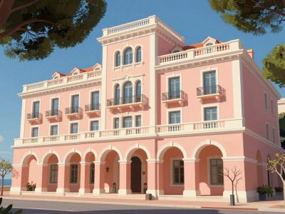 AI-generated illustration of Hotel Kvarner Palace