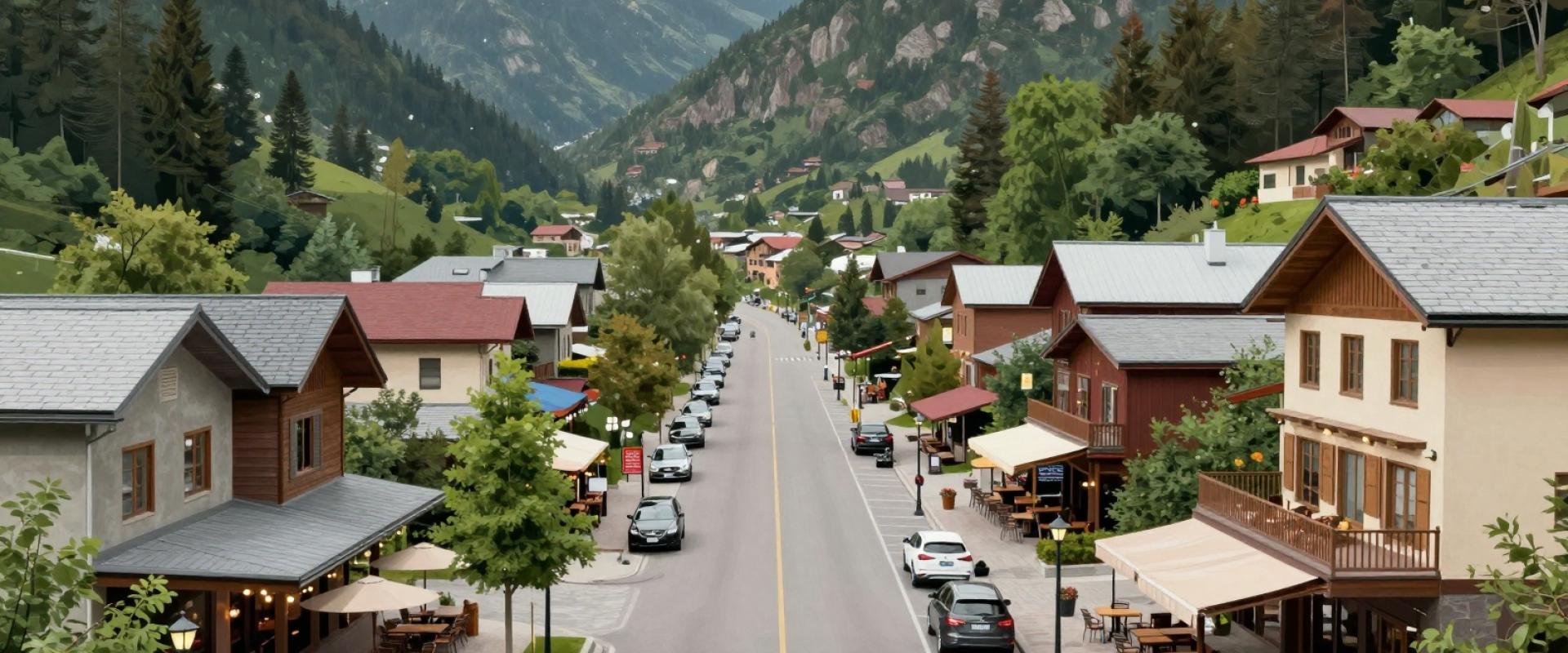 Hotels and Restaurants along Korenica Main Road