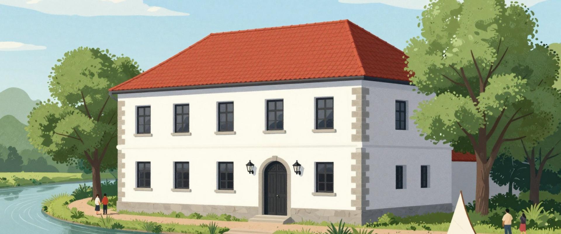 AI-generated illustration of Karlovac City Museum