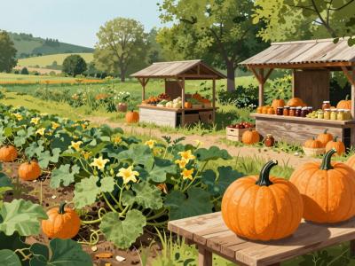 AI-generated illustration of Lenac Farmers Market