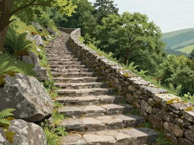 AI-generated illustration of Lenart Steps