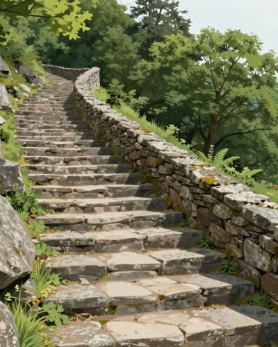 AI-generated illustration of Lenart Steps