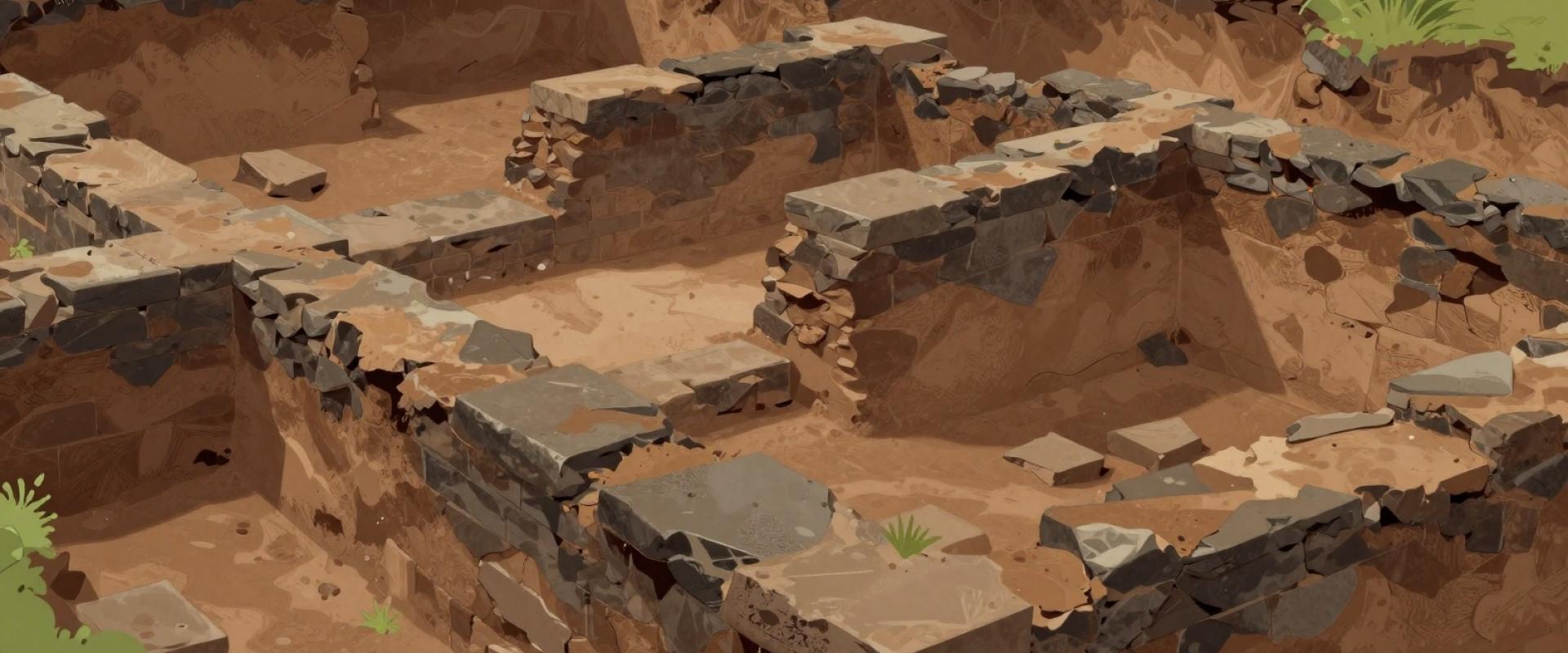 AI-generated illustration of Medieval Churches (Archaeological Remains)