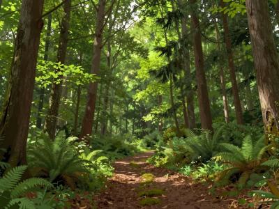 AI-generated illustration of Prezid Forest