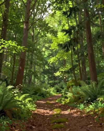 AI-generated illustration of Prezid Forest