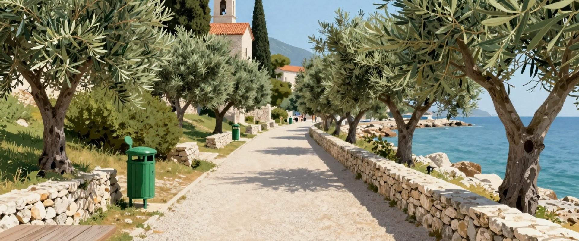 Punat Waterfront Promenade (Lungomare Punat)