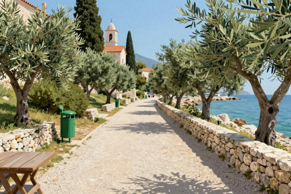 Punat Waterfront Promenade (Lungomare Punat)
