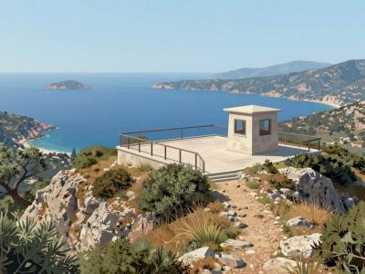 AI-generated illustration of Raduč Lookout