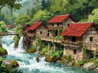 Rastoke Watermills