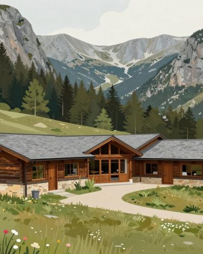 AI-generated illustration of Vegium Recreation Centre
