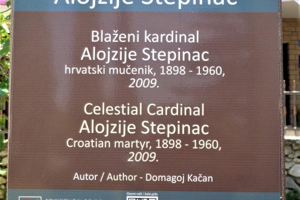 Statue of Cardinal Alojzije Stepinac