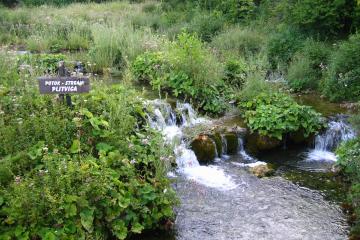 Lakes in Plitvice Lakes National Park