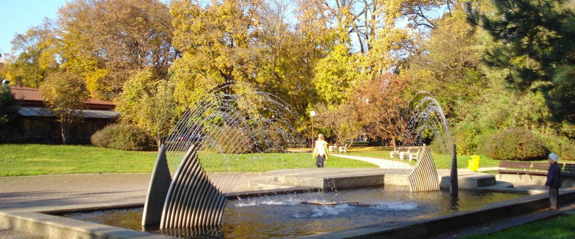 Perivoj Zrinskih, Čakovec (Croatia) - vodoskok