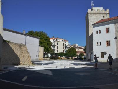 Frankopan castle with Kvadrac tower
