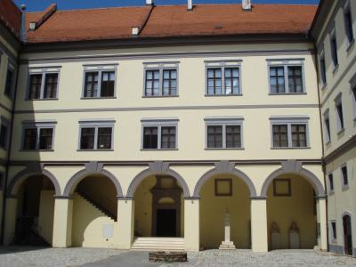 Atrij palače Starog grada Zrinskih, Čakovec (Croatia)