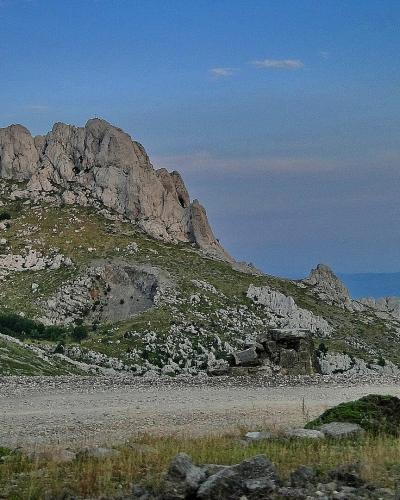 Karst peaks of Northern Velebit National Park