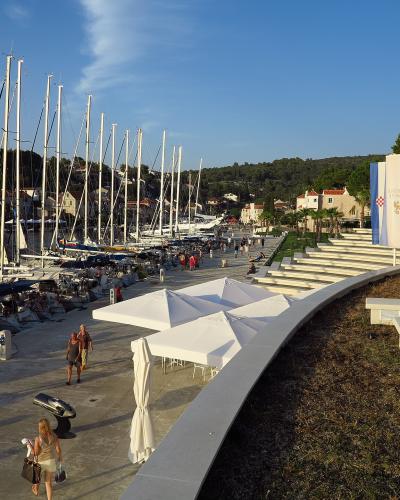 Šolta Maslinica Hrvatska Hafen 2012 g