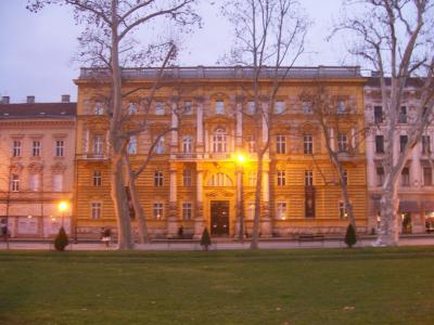 The Archaeological Museum palace on Zrinjevac square, Zagreb