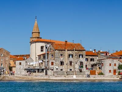 Panorama of Umag, Istria, Croatia