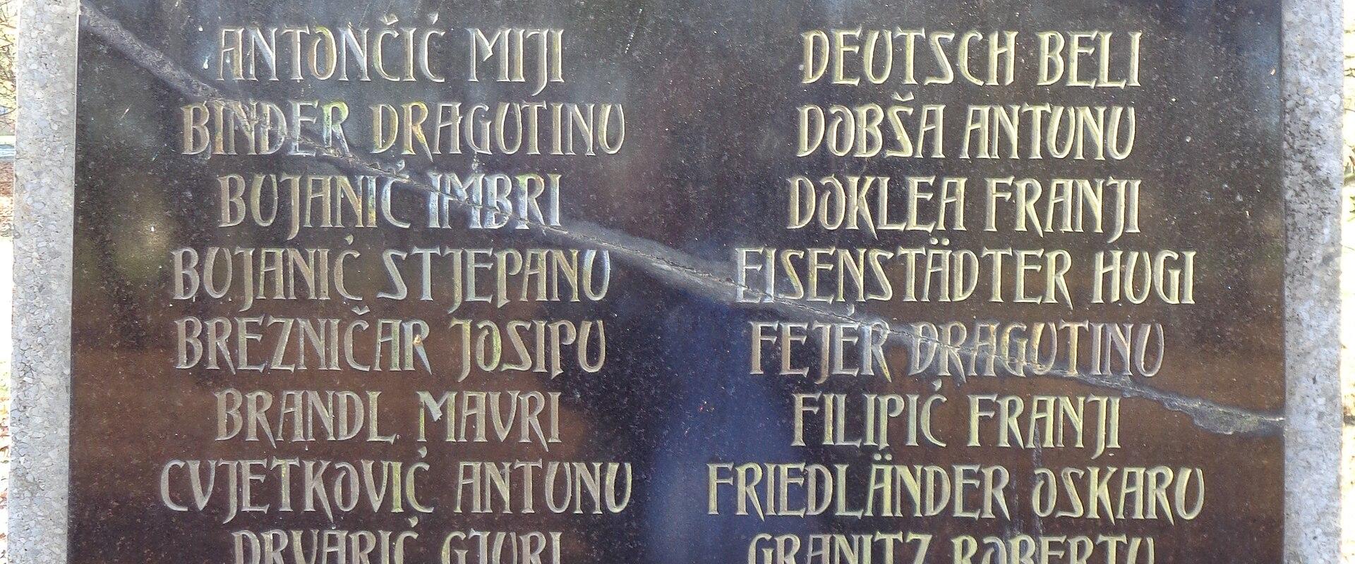 World War I Memorial Plaque
