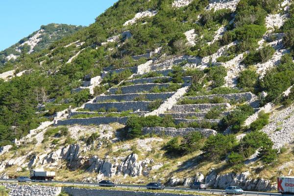 Bakar's Drystone walls