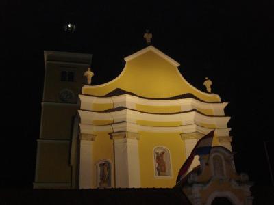 Crkva, Sveti Juraj na Bregu (Croatia) - noć