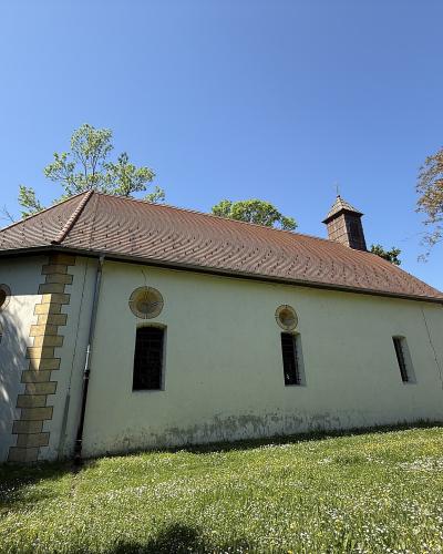 The small Chapel of St. Roch in Rokov Perivoj park, Zagreb