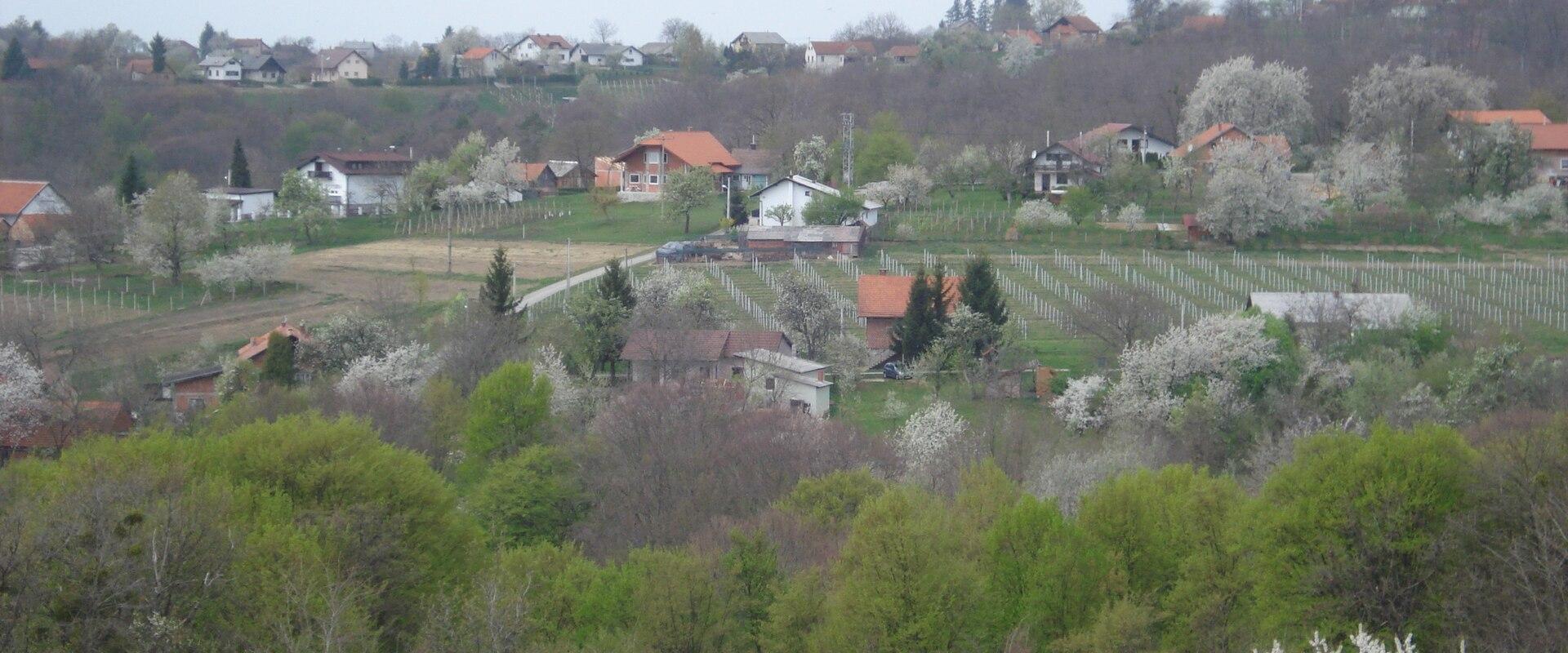 Vučetinec - proljetna panorama (travanj 2012)