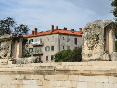 The Roman forum remains of Iader, Zadar, Croatia (15903279727)