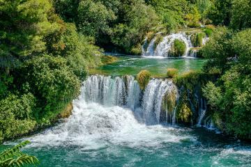 Skradinski buk waterfalls in Krka National Park