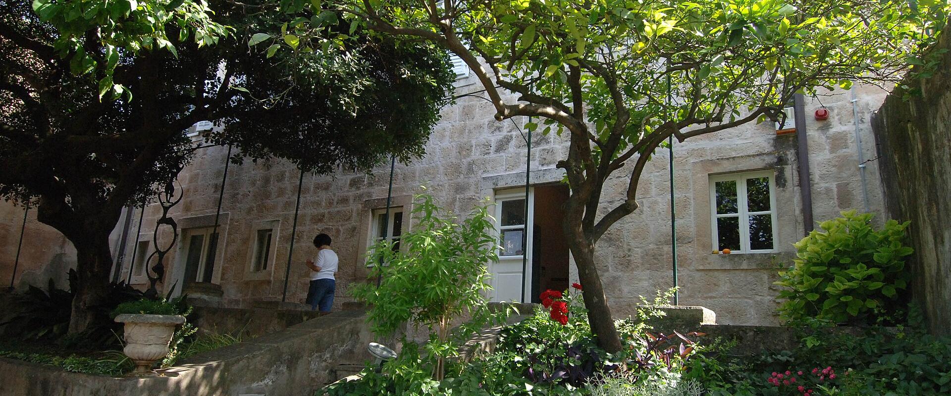 Garden and house of painter Vlaho Bukovac in Cavtat, now a museum