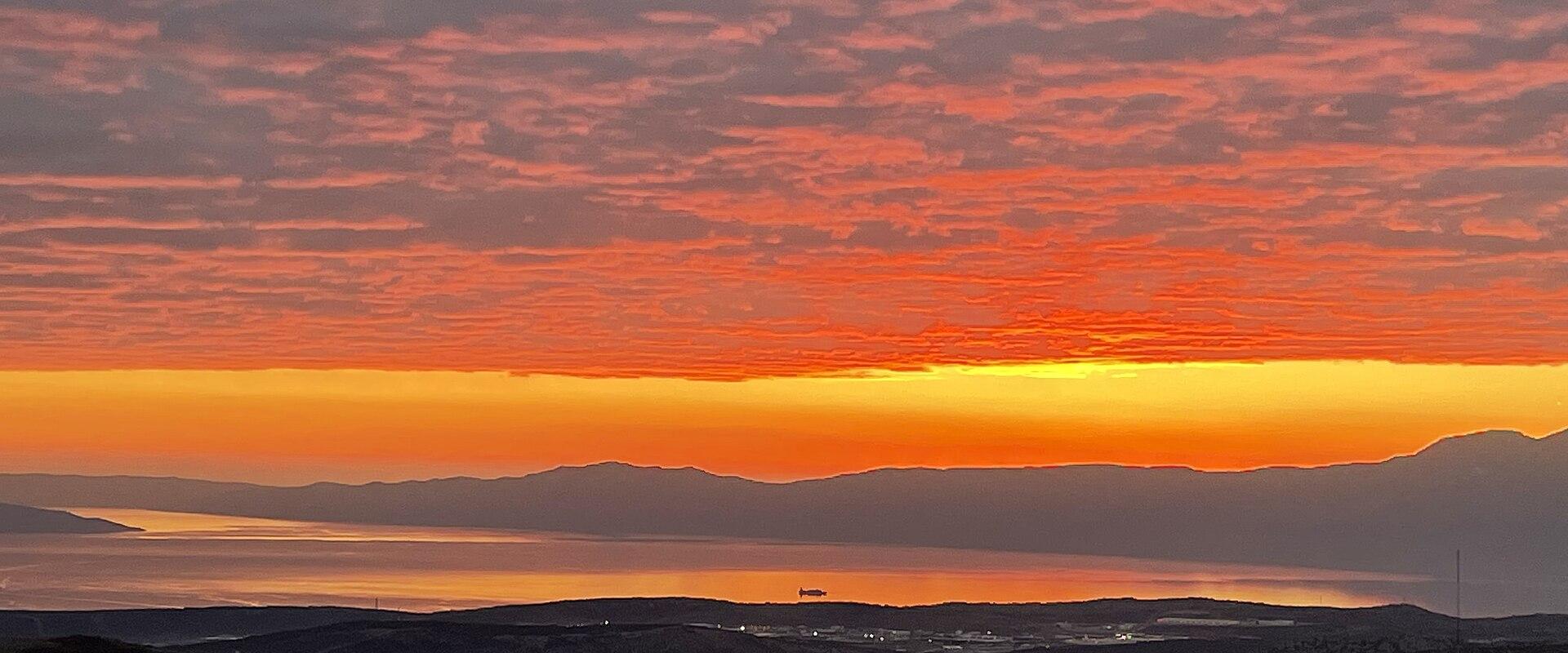 Sunset at Kvarner Bay, Croatia