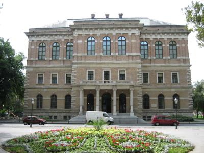 The Croatian Academy palace that houses the Strossmayer Gallery, Zagreb