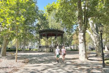 The bandstand in Zrinjevac Park, Zagreb