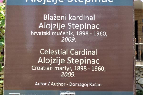 Statue of Cardinal Alojzije Stepinac