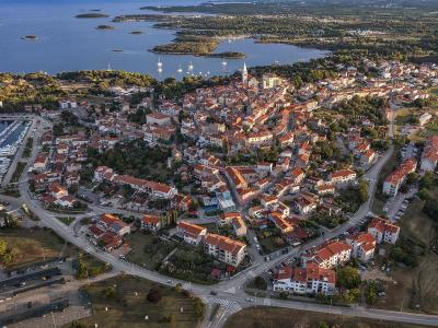Aerial view to Vrsar