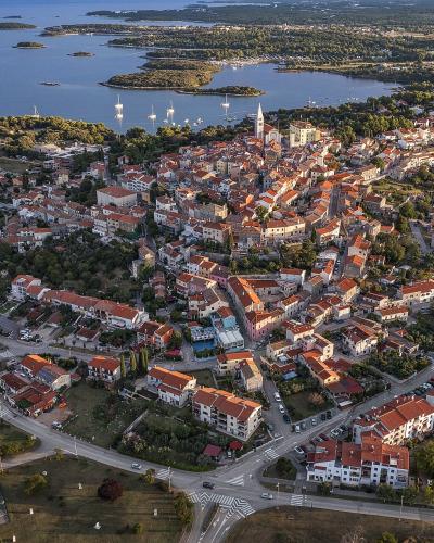 Aerial view to Vrsar