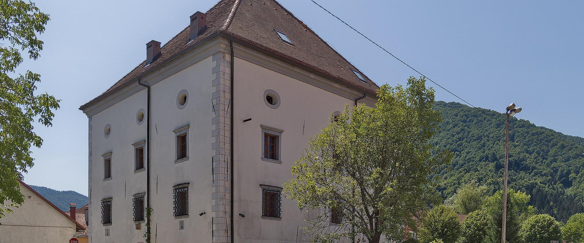 The Zrinski castle in Brod na Kupi, home of the Museum of Forestry, Hunting and Fishing