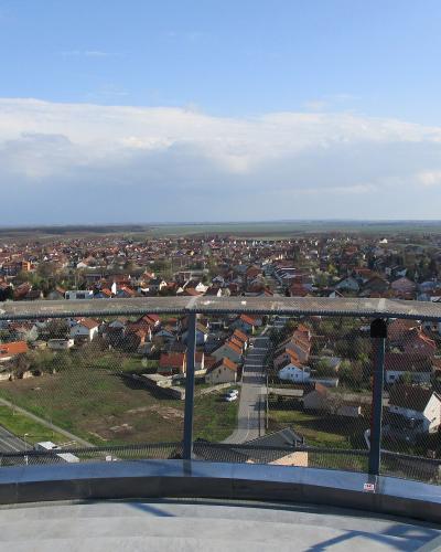 Pogled s vrha vodotornja
